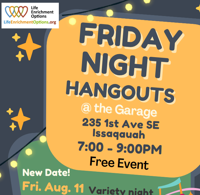 Friday Night Hangouts – August